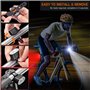 2 Ensembles Eclairage Velo a LED Puissant Kit