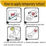 30 sheets tatouages de fausses cicatrices sur le visage d'Halloween, décorations de sacs de maquillage zombies d'Halloween pour 