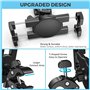 KDD Support Tablette pour Vélo Spin, Support iPad pour Vélo Stationnaire, Tapis Roulant, Support Microphone, Porte Tablette pour