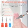Embout Depose Ponceuse Ongles Professionnel en Carbure de Tungstène