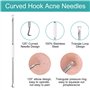 iCovalescent 7 Pièces Extracteur Point Noir, Pince a Point Noir, Acier Inoxydable Enlever Point Noir Outils pour le Visage