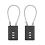 iCovalescent lot de 2 Cadenas à Bagages