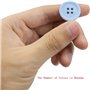 milaosk 100 Pièces Boutons en résine Boutons ronds multicolores 4 Trous Boutons pour Vêtements Couture Artisanat Ornements et Br