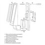 Wolf Guard Système d'alarme domestique sans fil 120 dB Sirène solaire d'extérieur