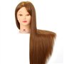 Neverland 26'' Cheveux Synthétiques Têtes d'Exercice avec Pince de Support Cosmétologie Mannequin Tête À Coiffer Femme