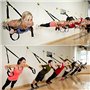 Skyocean Mont Fourchette pour Gym & Home Suspension Sangles Ancrer Anneaux Olympiques Fitness Training Yoga Swing Bataille Corde