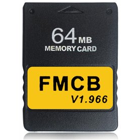 Hyamass FreeMcBoot Carte mémoire PS2 64 Mo v1.966 – Carte FMCB Plug & Play pour PlayStation 2