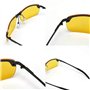 VJK Lunettes de conduite de nuit Anti-éblouissement, polarisées TAC, vision nocturne HD, lentilles de clarté, lunettes de sécuri