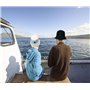 byou Chapeau Pêche,Chapeau de Seau Coton doux et Polyester Unisex Bords Arrondis Chapeaux Sun pour L’extérieur Les Jeux de Guerr