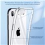 Syncwire Coque pour iPhone 8 7 SE (2022, 2020) - Transparente Housse de Protection en Silicone Rigide Anti Choc Étuis Transparen