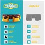 Ceinture porte outils en cuir de qualité avec 11 poches, ceinture ajustable en nylon, cadeau pour fête des pères pour bricoleur(