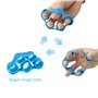 CORTNEY 3 Pièces Hand Grip Strengthener, Exercice D'avant-Bras Renforcement des Mains Bandes D'extension des Doigts pour L'entra