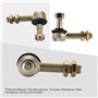 GOOFIT 12mm - 14mm Biellette Réglage Tie Rod End Remplacement pour Go Karts Quad Buggy ATV