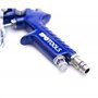2X Mini Pistolet Peinture à Vernis, Pistolet a Peinture, Pistolet de Peinture carrosserie, HVLP 0,5 mm et 0,8 mm Inoxydable Buse