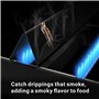 Onlyfire Porcelaine émaillée Flavorizer Bars Rails d'arômes pour Weber Spirit série 300 Gas Grill (Panneau de Commande monté Ava