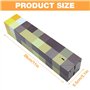 NAVESO Lampe Murale en Forme de Torche 28cm, Craft Lampe Torche, 4 Couleurs, Veilleuse Enfant Rechargeable, Éclairage Mural Cade