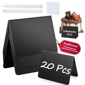 SupRovare 20 Pcs Tableau Noir Craie
