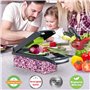 Coupe Legumes Multifonctions,16 En 1 Mandoline Cuisine,Coupe Legumes Manuel,Mandoline Professionnelle Cuisine,Decoupe Legumes av