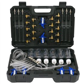 CHANG QI Lot de 24 adaptateurs de débitmètre d'injecteur diesel à 6 cylindres pour testeur de fuite de carburant