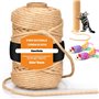 Swetfela Corde en Sisal Naturel de 6 mm(60 mètres)