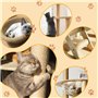 Corde de Jute Naturel Chat Accessoire
