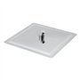 Zoternen Pommeau de douche carré ultra fin en acier inoxydable 12"