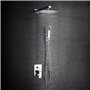 Zoternen Pommeau de douche carré ultra fin en acier inoxydable 12"