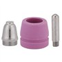 Coupeur de Plasma, 90 Pcs/Ensemble AG-60 Torche de Découpe au Plasma Consommables Electrode Buses Kit de Tasses pour la Torche d