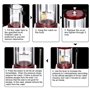 Détecteur imperméable à l'eau de montre/testeur de pression/montre mécanique/montre à quartz/montre électronique 6 pression de l