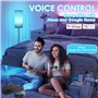 LED Lampe sur Pied 1600 Dix mille de Couleurs Avec Télécom