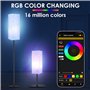 ZWOOS Smart Lampadaire sur Pied Salon, WiFi RGB Lampe Salon Dimmable, LED Lampe sur Pied 1600 Dix mille de Couleurs Avec Télécom