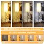 ZWOOS Smart Lampadaire sur Pied Salon, WiFi RGB Lampe Salon Dimmable, LED Lampe sur Pied 1600 Dix mille de Couleurs Avec Télécom