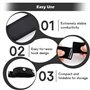 Ceinture Cardio Réglable de 70 cm à 115 cm, ELEPRUC Bandeau Cardio pour Capteur Cardiaque Bluetooth Ant+, Sangle Cardio Compatib