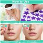 VMUTGA 320 Pièces Patch Boutons Acne, 3 Tailles Patch Acne Pimple Étoile Anti-Acné Patch Imperméable Autocollants Hydrocolloïde 
