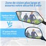 Vankarr 2 Pièces Retroviseur Velo Electrique Retroviseur Trotinette Electrique Rétroviseur Vélo Pliable Rétroviseurs Compatibles