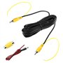 GREENAUTO Câble vidéo RCA double blindage amélioré de 6 m pour connecter un moniteur et une caméra de recul