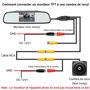 GREENAUTO Câble vidéo RCA double blindage amélioré de 6 m pour connecter un moniteur et une caméra de recul, rallonge AV avec pr
