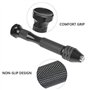CESFONJER Perceuse à Main Hand Drill | Ajustable Hélicoïdaux de Main Kit | 25 Pieces Mini Foret Fraise Twist Pour Modèle Noyer A