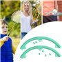 Teksome Étui de Protection pour tête de Raquette, Cadre métallique pour Raquette de Badminton, Étuis de Protection pour Raquette