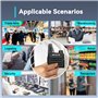 Retevis RT622 Talkie Walkie, Mini Professionnel Talkie Walkie, PMR446 sans Licence, VOX Squelch, Rechargeable Talkie Walkie Long