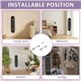 xiruiubao Support Skateboard,Support Skateboard Mural avec Accessoires de Montage,Support Mural pour Rack per Esposizione e Stoc