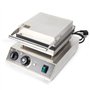 Gaufrier en acier inoxydable - 1750 W - 5 gaufres professionnelles - Gaufres à œufs - Forme de cœur - Dhl + minuteur - Page de d