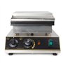 Gaufrier en acier inoxydable - 1750 W - 5 gaufres professionnelles - Gaufres à œufs - Forme de cœur - Dhl + minuteur - Page de d