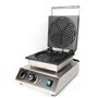 Gaufrier en acier inoxydable - 1750 W - 5 gaufres professionnelles - Gaufres à œufs - Forme de cœur - Dhl + minuteur - Page de d