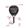 KEKKUPFIT - Raquette DE Padel - Raquette DE Padel pour Homme - Pro - Fibre DE Carbone 12K - Fibre DE Carbone 100% - Drop - ÉQUIL
