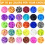 Jsdoin 40 Grilles ricolage Élastique Loom Bands Kit