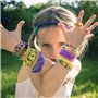 2700+ Elastique Bracelet Kit,Jsdoin 40 Grilles ricolage Élastique Loom Bands Kit, 30 couleurs kits de fabrication de bracelets d