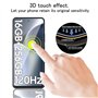 Tzstz 3 Pièces Verre Trempé pour Blackview Shark 8 Protection Écran ，Dureté 9H，Sans Bulles, Anti-Rayures，HD Film de Protection D