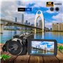 Ultimaxx Caméscope numérique 4K 42 MP avec écran LCD de 3", zoom numérique 18x pour adultes, enfants, adolescents, débutants