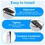XTDMJ Support vertical pour PS5 Slim, offre stabilité et dissipation de la chaleur pour Playstation 5 Slim, support vertical pou